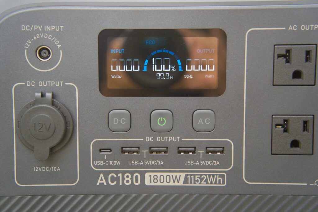 AC180 that can be charged quickly